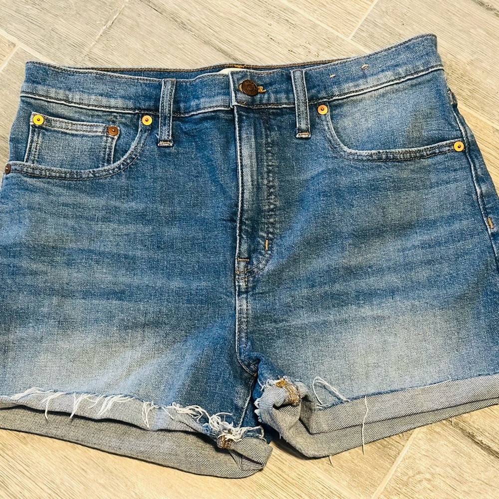 Madewell Classic Blue Jean Shorts